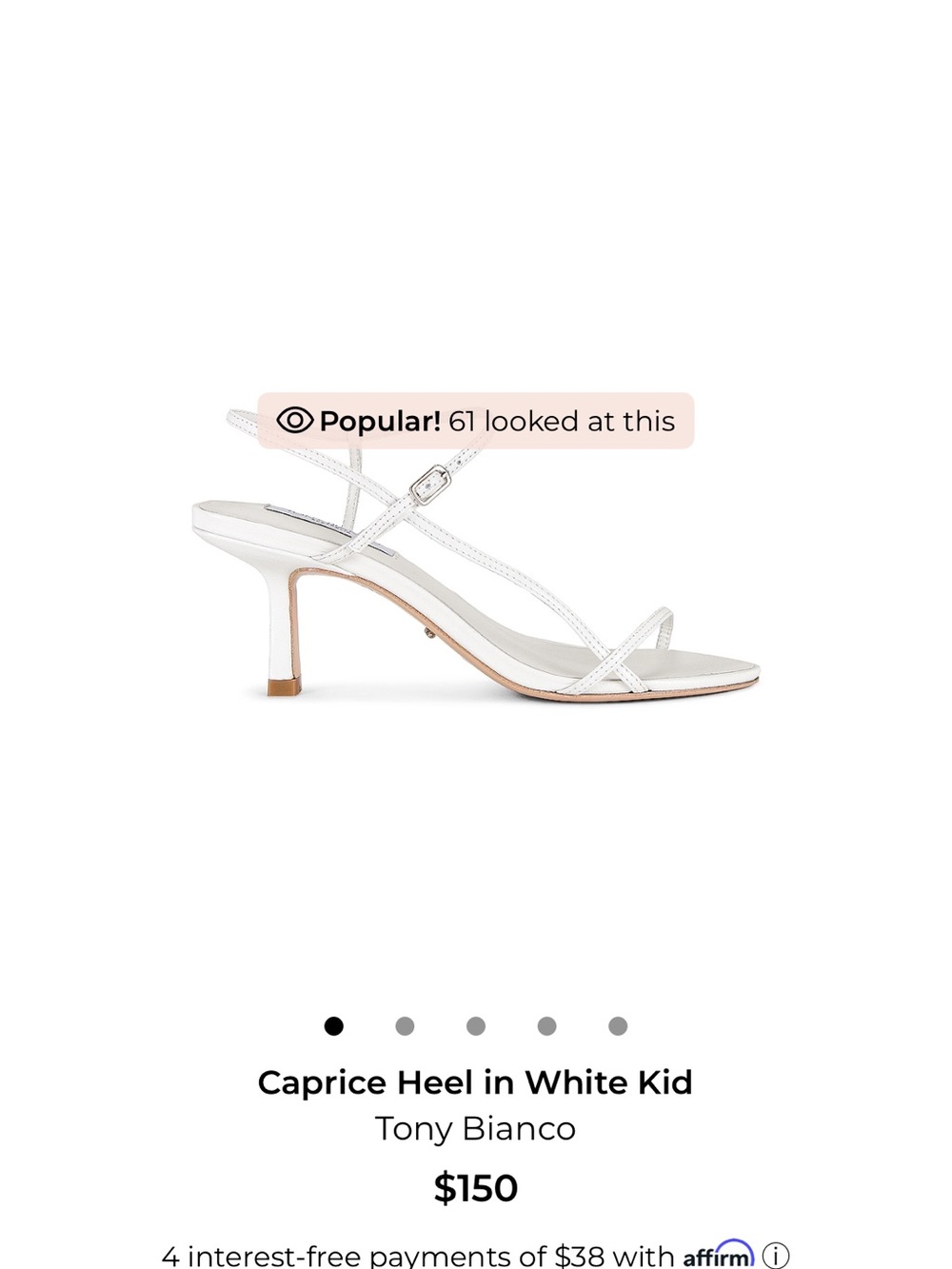 Tony Bianco Heels